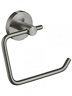 AQ4118BGM ЕВРОПА бумагодержатель квадратный, оружейная сталь (шлиф. черный хром) 500_191_3225713